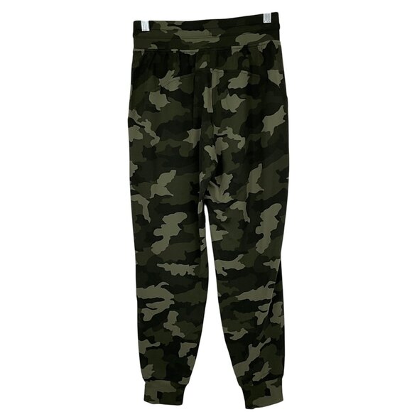 Lululemon Ready to Rulu High Rise Jogger Pants Womens 4 Green Heritage Camo - Picture 3 of 9
